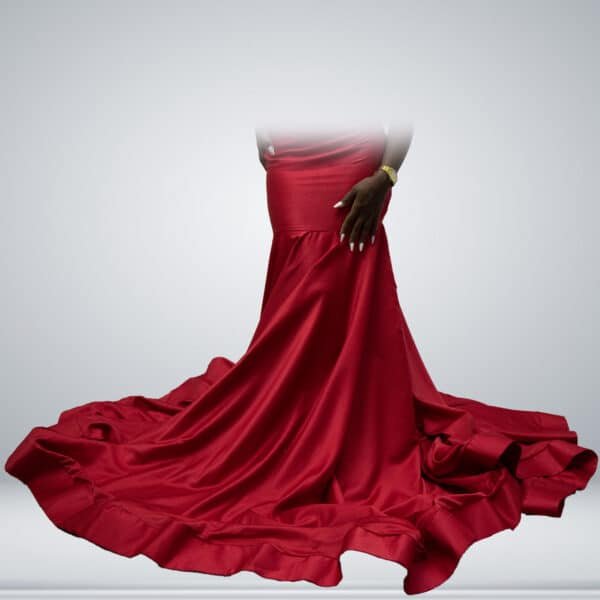 Robe Satin et Organza – Image 4