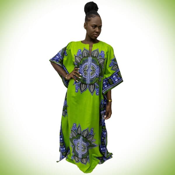 Robe Africaine Verte